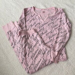 Victoria's Secret Long Sleeved Pajama Set